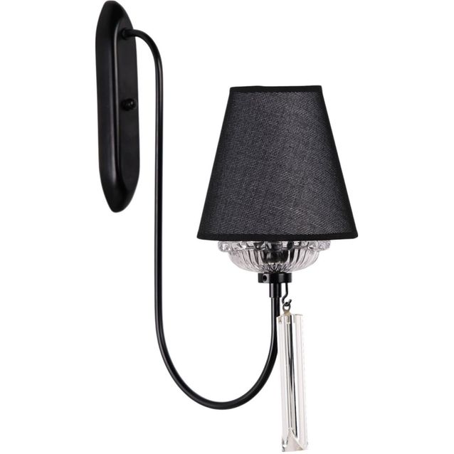 Seinävalaisin Linento Lighting Kontes musta