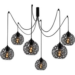 Kattovalaisin Linento Lighting Lytle 6-osainen musta