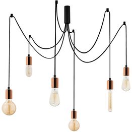 Kattovalaisin Linento Lighting Kabluni 6-osainen kupari/musta