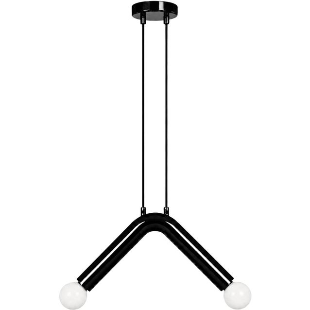 Riippuvalaisin Linento Lighting Balance - 20551, 2-osainen, E14, musta