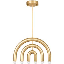 Riippuvalaisin Linento Lighting Vento 20910-A, 6-osainen, E14, kulta