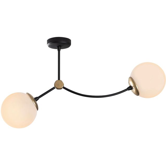 Kattovalaisin Linento Lighting Kromozom 72 cm 2-osainen musta