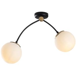 Kattovalaisin Linento Lighting Kromozom 2-osainen musta