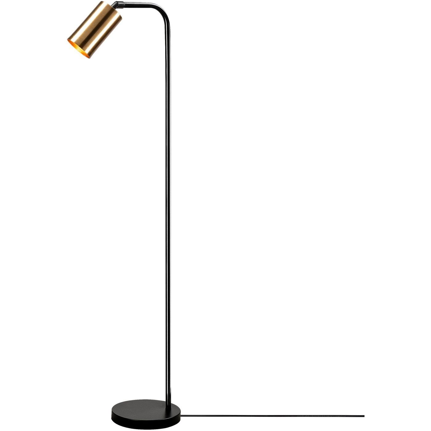 Lattiavalaisin Linento Lighting Emek 120 cm musta/kulta