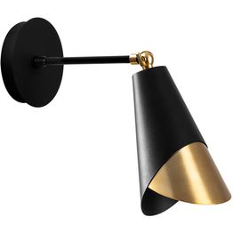 Seinävalaisin Linento Lighting Pacman musta/kulta