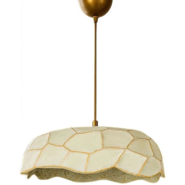 Riippuvalaisin Linento Lighting BK184 kulta/vaaleanvihreä