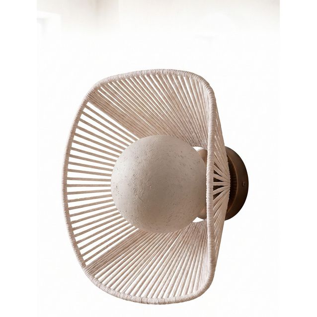 Seinävalaisin Linento Lighting Arenia, E27, ecru