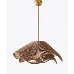 Riippuvalaisin Linento Lighting Nodia, E27, ruskea