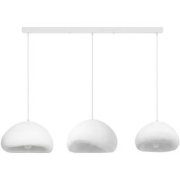 Riippuvalaisin Linento Lighting Loval Set-C-Luna, 3-osainen, valkoinen