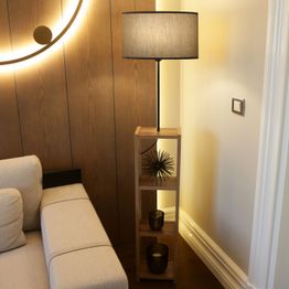 Lattiavalaisin Linento Lighting AYD-3149, tummanharmaa