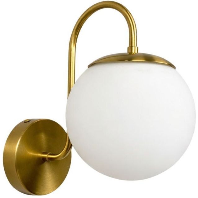 Seinävalaisin Linento Lighting 242430 kulta/valkoinen