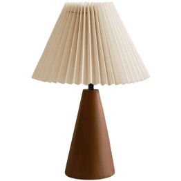 Pöytävalaisin Linento Lighting 242091 valkoinen/saksanpähkinä