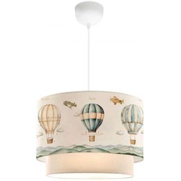 Lastenhuoneen riippuvalaisin Linento Lighting 241678 valkoinen