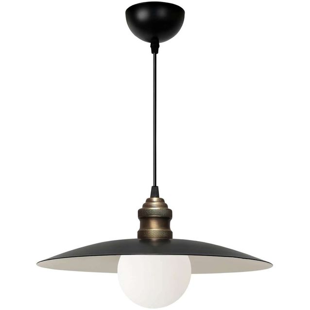 Riippuvalaisin Linento Lighting 241770, Ø38cm, musta