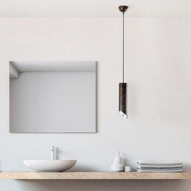 Riippuvalaisin Linento Lighting KESIKBORU-MR-976-RETRO, Ø8cm, tummanruskea