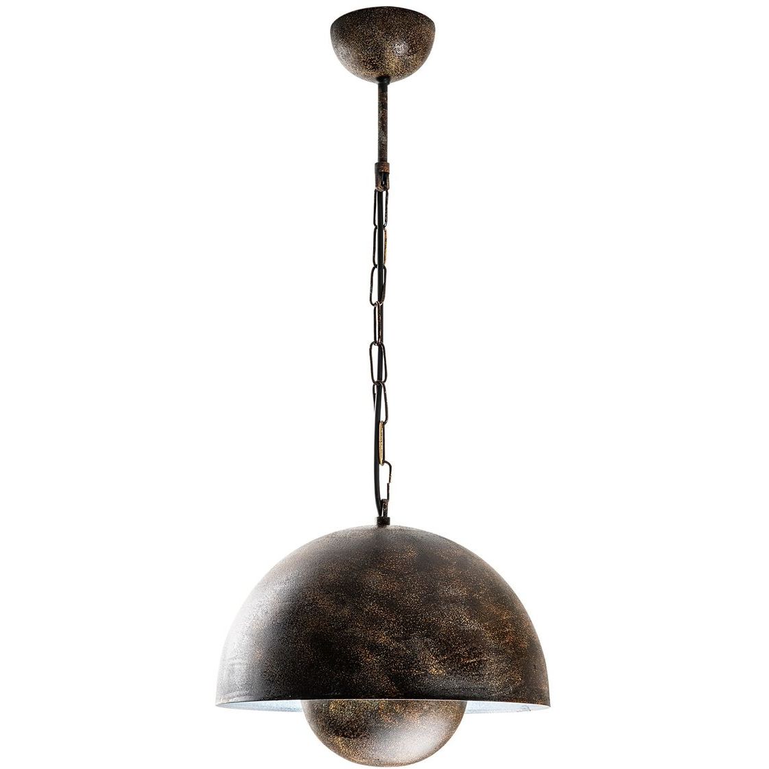 Riippuvalaisin Linento Lighting KURE-30-15-NUS-2676-RETRO, Ø30cm, tummanruskea