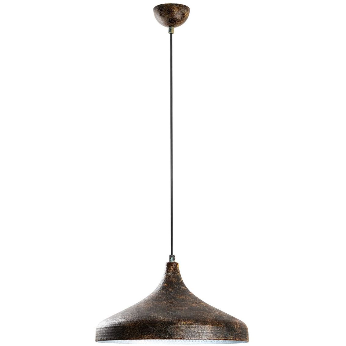 Riippuvalaisin Linento Lighting TATTOO-D-NUS-2641-RETRO, Ø36cm, tummanruskea