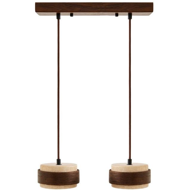 Riippuvalaisin Linento Lighting Lover B 2-osainen beige/saksanpähkinä