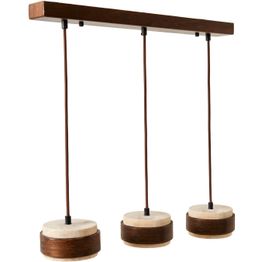 Riippuvalaisin Linento Lighting Lover C 3-osainen beige/saksanpähkinä