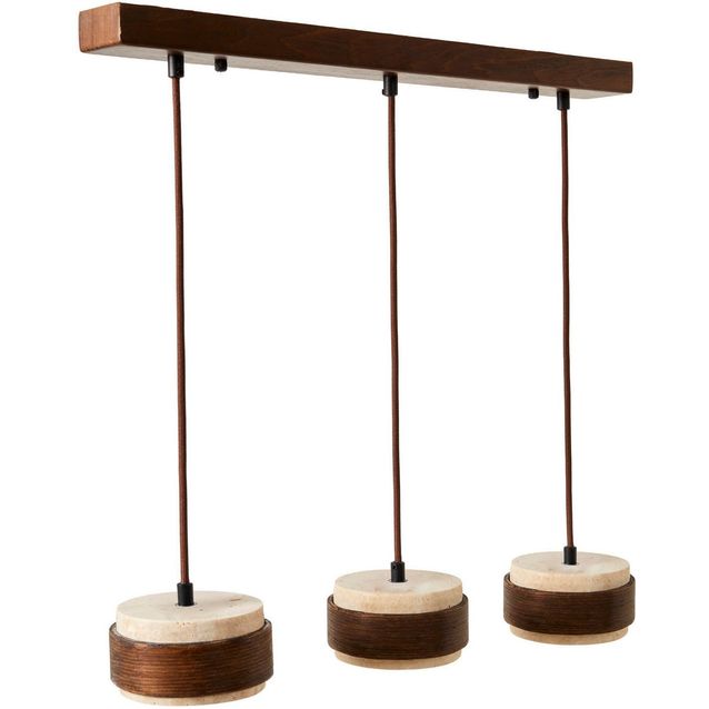 Riippuvalaisin Linento Lighting Lover C 3-osainen beige/saksanpähkinä