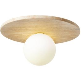 Kattovalaisin Linento Lighting Tor-Tun beige/valkoinen