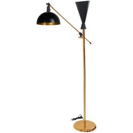 Lattiavalaisin Linento Lighting Toronto 170 cm kulta/musta