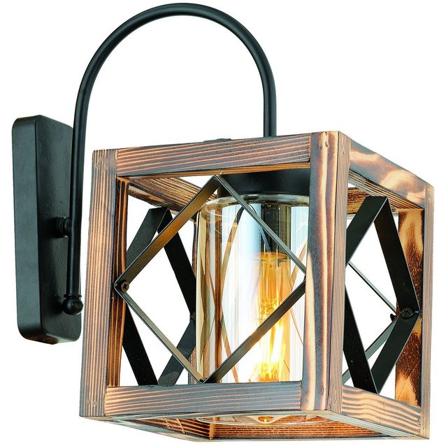 Seinävalaisin Linento Lighting Zikzak puu