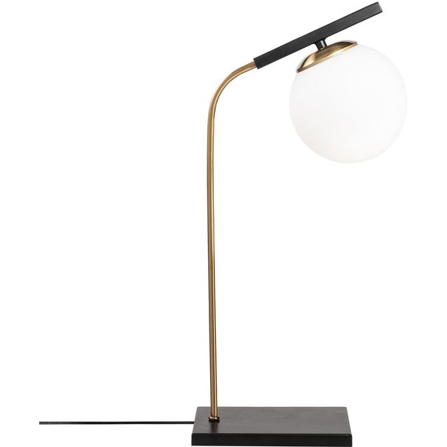 Pöytävalaisin Linento Lighting Kismet kulta/musta