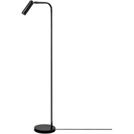 LED-lattiavalaisin Linento Lighting Suvi 120 cm musta