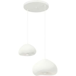 Riippuvalaisin Linento Lighting Lora 30-40-T-Nua, 2-osainen, valkoinen
