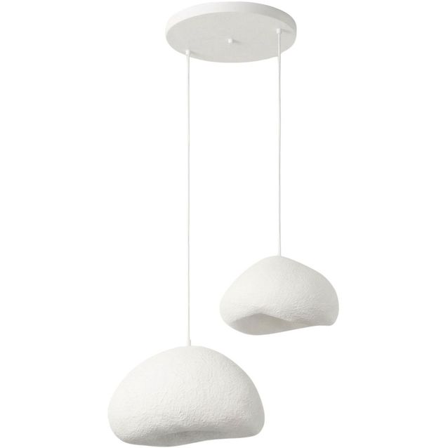 Riippuvalaisin Linento Lighting Loval 30-40-T-Nua, 2-osainen, valkoinen