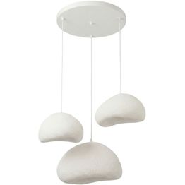 Riippuvalaisin Linento Lighting Loval Set-T-Nua, 3-osainen, valkoinen