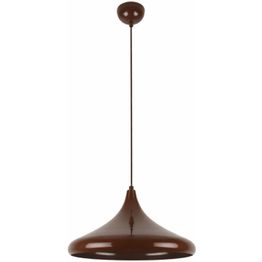 Riippuvalaisin Linento Lighting Eysan 207, Ø35cm, ruskea