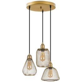 Riippuvalaisin Linento Lighting Berk 3-osainen