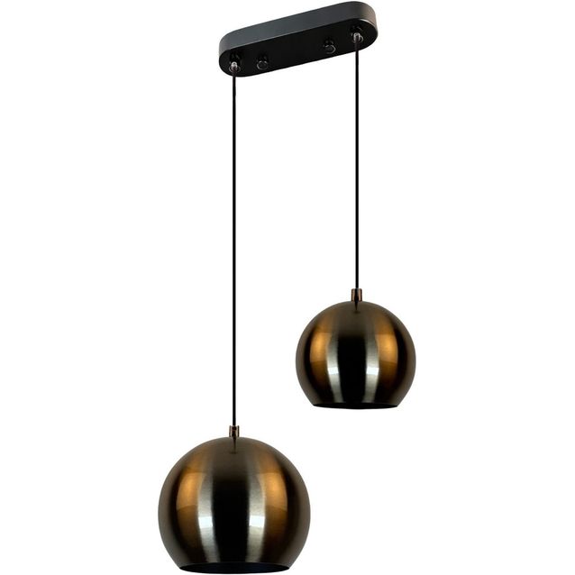 Riippuvalaisin Linento Lighting Orbit 15-20, 2-osainen, messinki