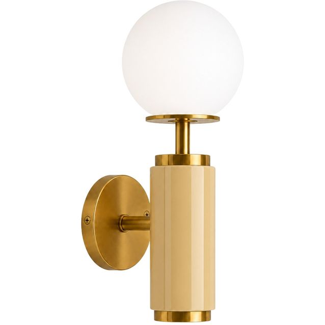 Seinävalaisin Linento Lighting Moira-20201-E, E27, keltainen
