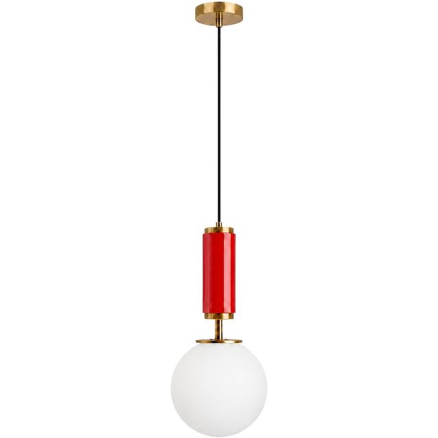 Riippuvalaisin Linento Lighting Moira-20206-F, E27, punainen