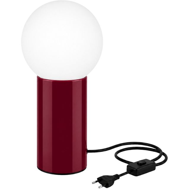 Pöytävalaisin Linento Lighting Polo-20431-A, E27, burgundi