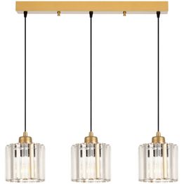 Riippuvalaisin Linento Lighting Yakops, 3-osainen, suora, E27