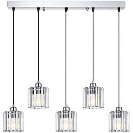 Riippuvalaisin Linento Lighting Yakops, 5-osainen, suora, E27
