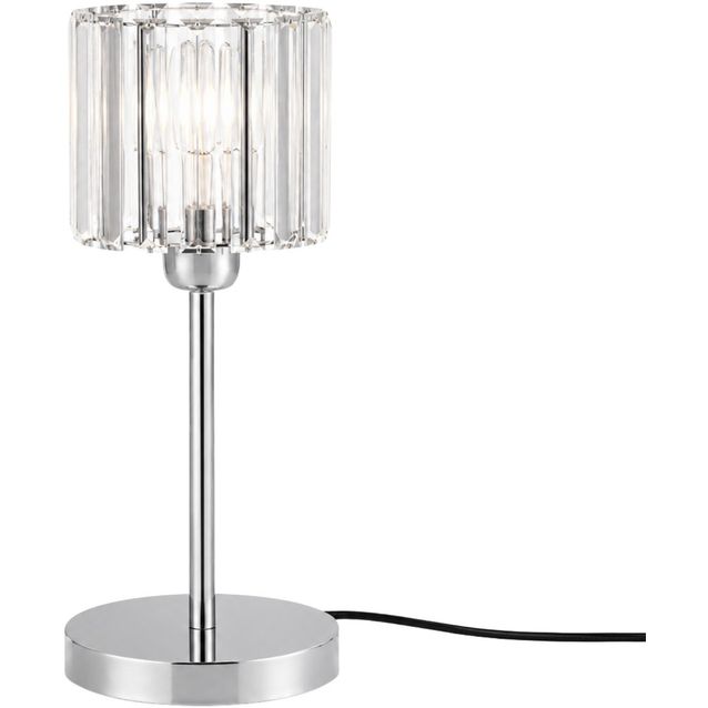 Pöytävalaisin Linento Lighting Yakops-15755, E27, hopea