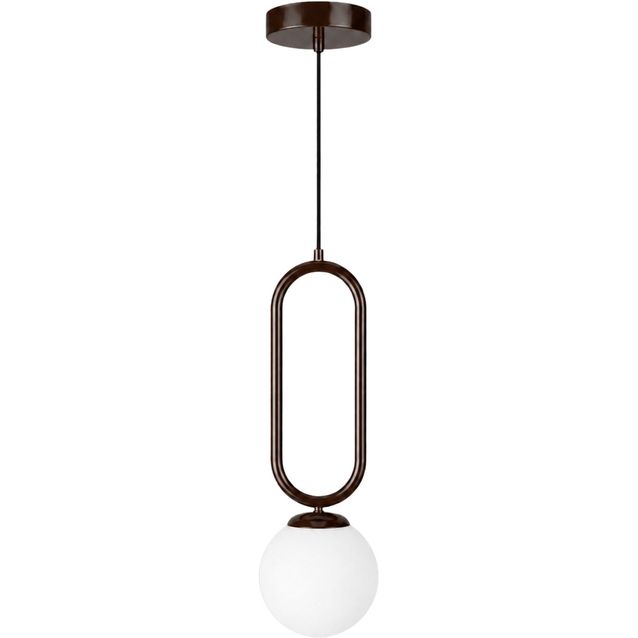 Riippuvalaisin Linento Lighting Loop-20456-F, E27, tummanruskea