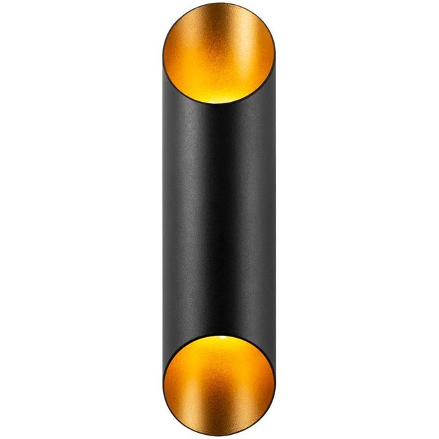 Seinävalaisin Linento Lighting Cut musta/kulta