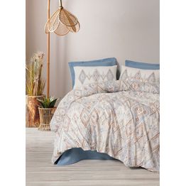 Parivuoteen vuodevaatesetti Linento Zanora, indigo