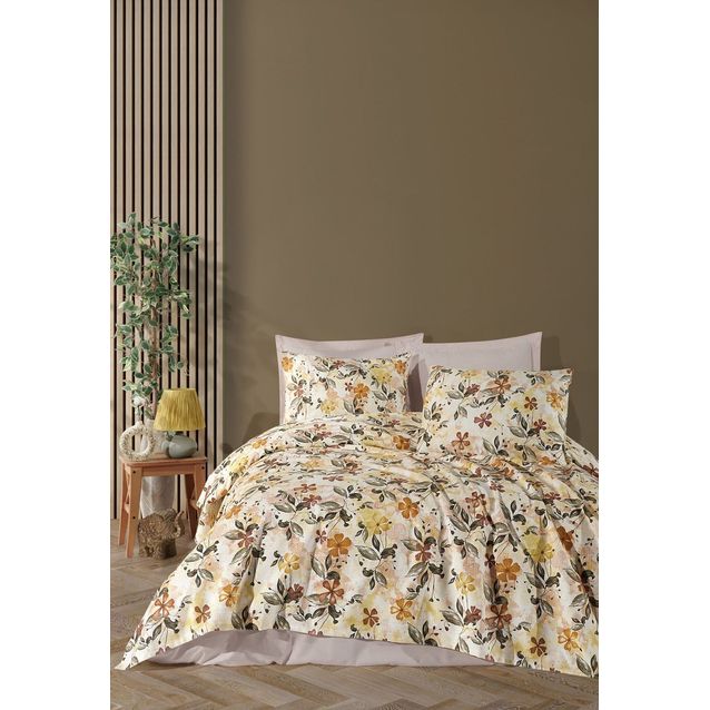 Päiväpeitto + tyynyliina Linento Luna, 160x230cm + 50x70cm, eri värejä