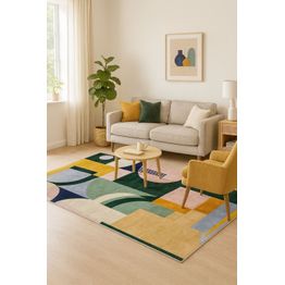 Matto Linento Rytmi (BSR-1), monivärinen, eri kokoja