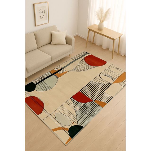 Matto Linento Tauko (BSR-4), monivärinen, eri kokoja