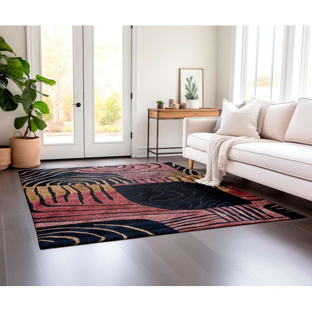 Matto Linento Kierto (BSR-5), monivärinen, eri kokoja