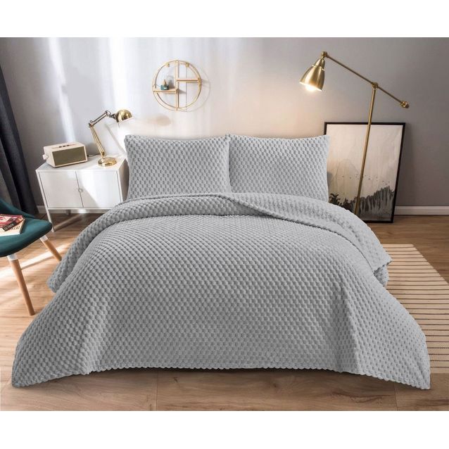 Päiväpeitto + tyynyliina Linento Dama, 180x230cm + 50x70cm, eri värejä