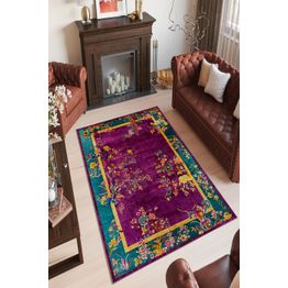 Käytävämatto Linento W934, 80x150cm, violetti